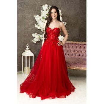 Red Debs Dress Style 7820