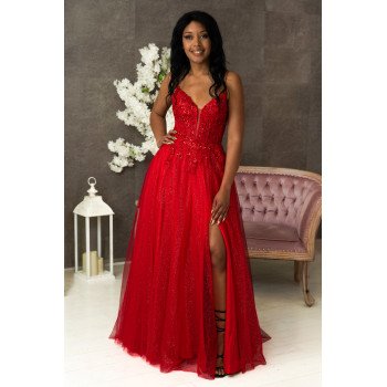 Red Debs Dress Style 0238