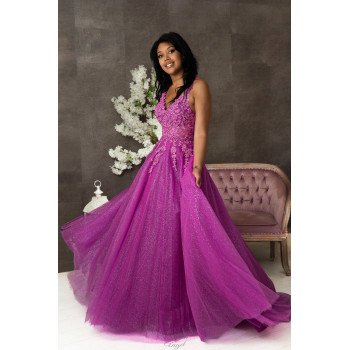 Magenta Debs Dress Style...