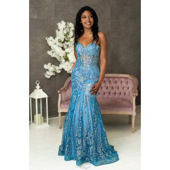 Blue Debs Dress Style WE2308