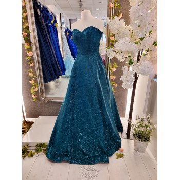 Teal Debs Dress Style 1863