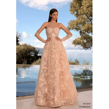 Champagne Debs Dress Style...