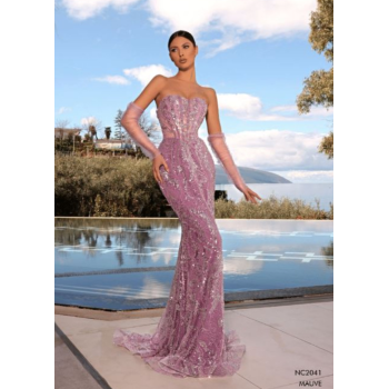 Mauve Debs Dress Style NC2041