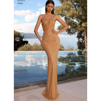 Gold Debs Dress Style NC2074