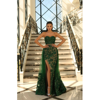 Emerald Debs Dress with...