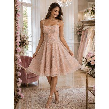 Dusty Pink Party Dress...